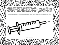 Poke Plan Guide: Activities for Preschool and  School-Age Children for Injections and Immunizations (Digital Download)