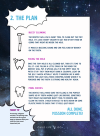 My Blast Off to the Dentist: A Preparation Activity Guide for Kids (Digital Download)