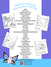 Medically Inclusive Coloring Book