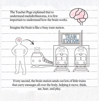 Medulloblastoma Education - Blank Page Series