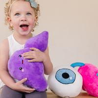 Liver Plush Organ - Nerdbugs Liver Plushie Organ Toys- Go on, liver little!