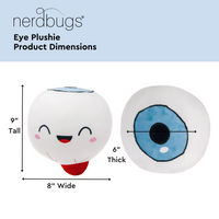 Eye Plush Organ - Nerdbugs Eye Plushie Organ- Can't take my eyes off of you!
