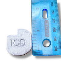 Mini Implanted Cardioverter Defibrillator Button (Sewable)