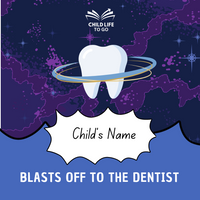 My Blast Off to the Dentist: A Preparation Activity Guide for Kids (Digital Download)