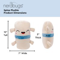 Spine Plush Organ - Nerdbugs Spine Plushie Organ- Baby got back!