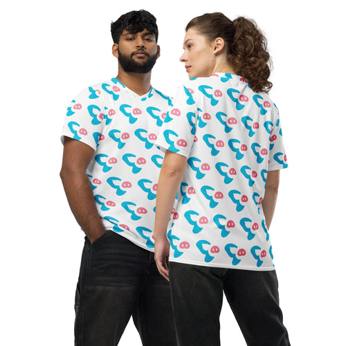 Logo unisex sports jersey