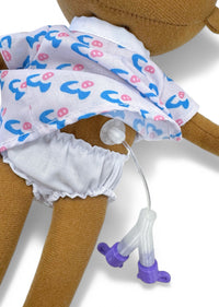 PEG / Dangler G-Tube for Doll/Plush (sewable)