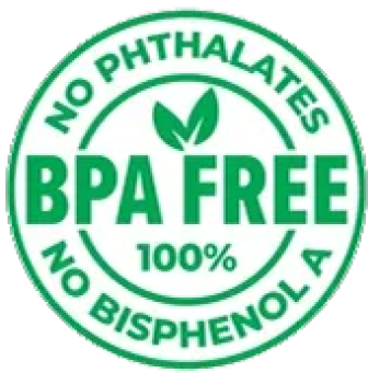 100 % BPA-FREE – No Phthalates